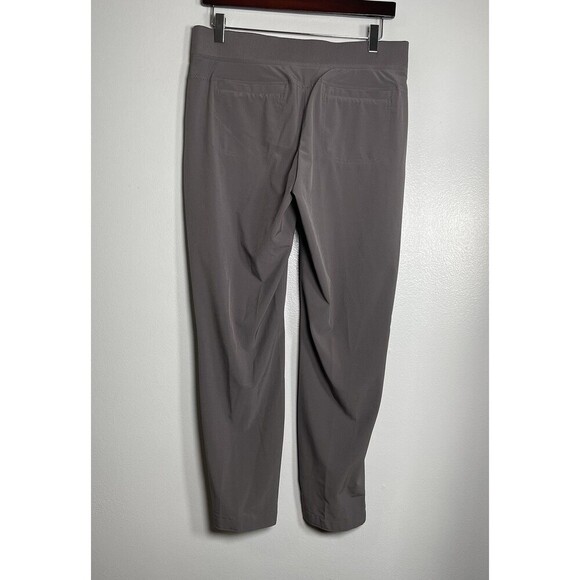 ATHLETA Midtown Ankle Pant Size 8 Silver Bells Gray Jogger Travel Workout Crop - Picture 4 of 10